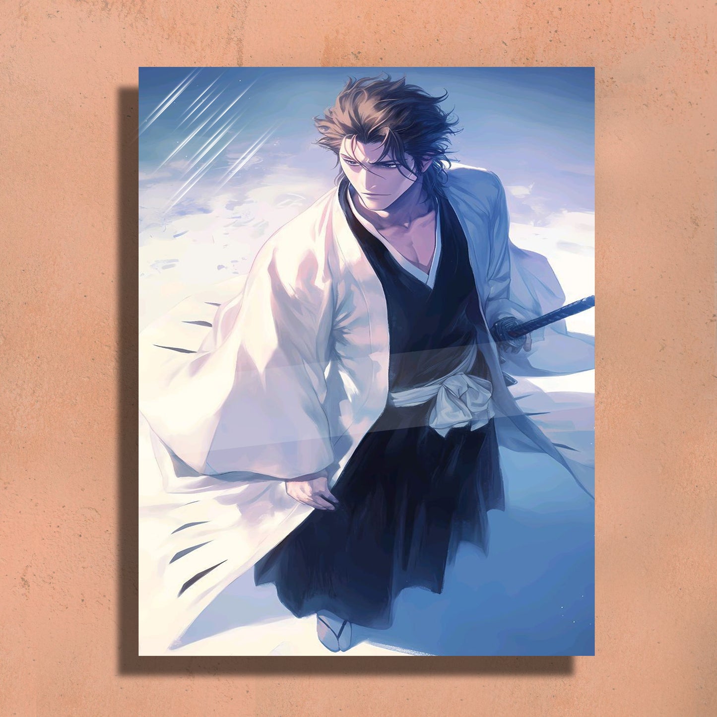Aizen Sosuke Metal Art Print ā  Premium Wall Decor