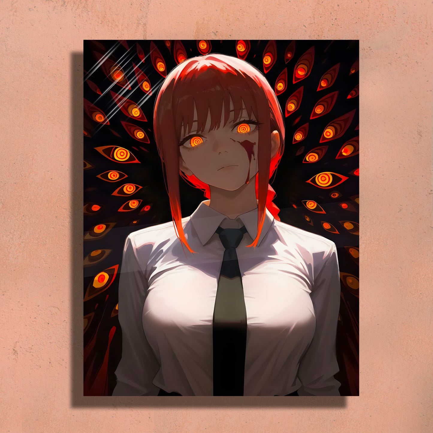 Makima - CHAINSAW MAN Metal Art Print – Premium Wall Decor