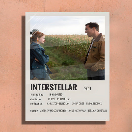 Interstellar - Metal Art Print – 12x18" Premium Wall Decor