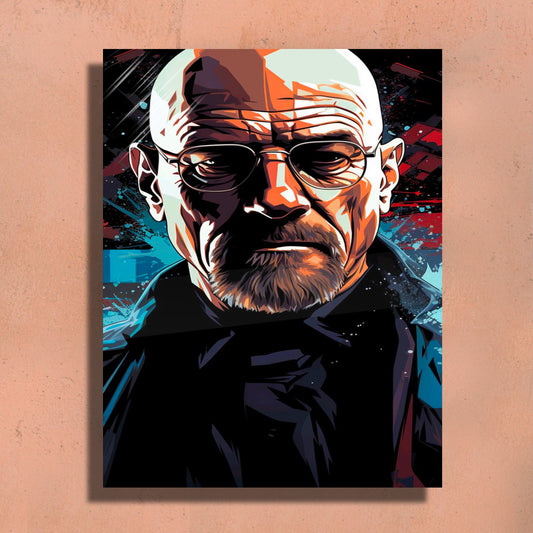 Breaking bad inspired Metal Art Print – 12x18" Premium Wall Decor