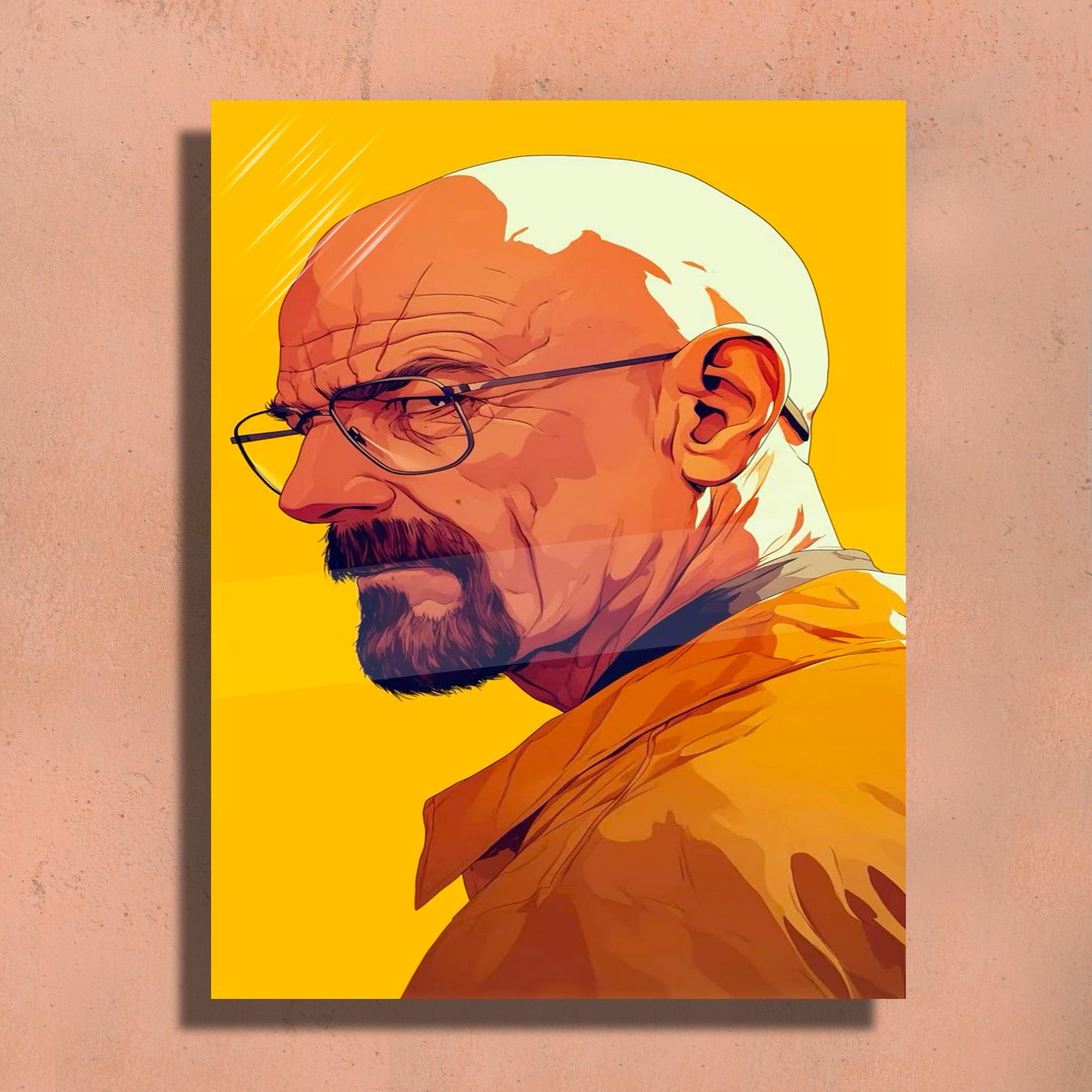 Breaking bad inspired Metal Art Print ā 12x18" Premium Wall Decor