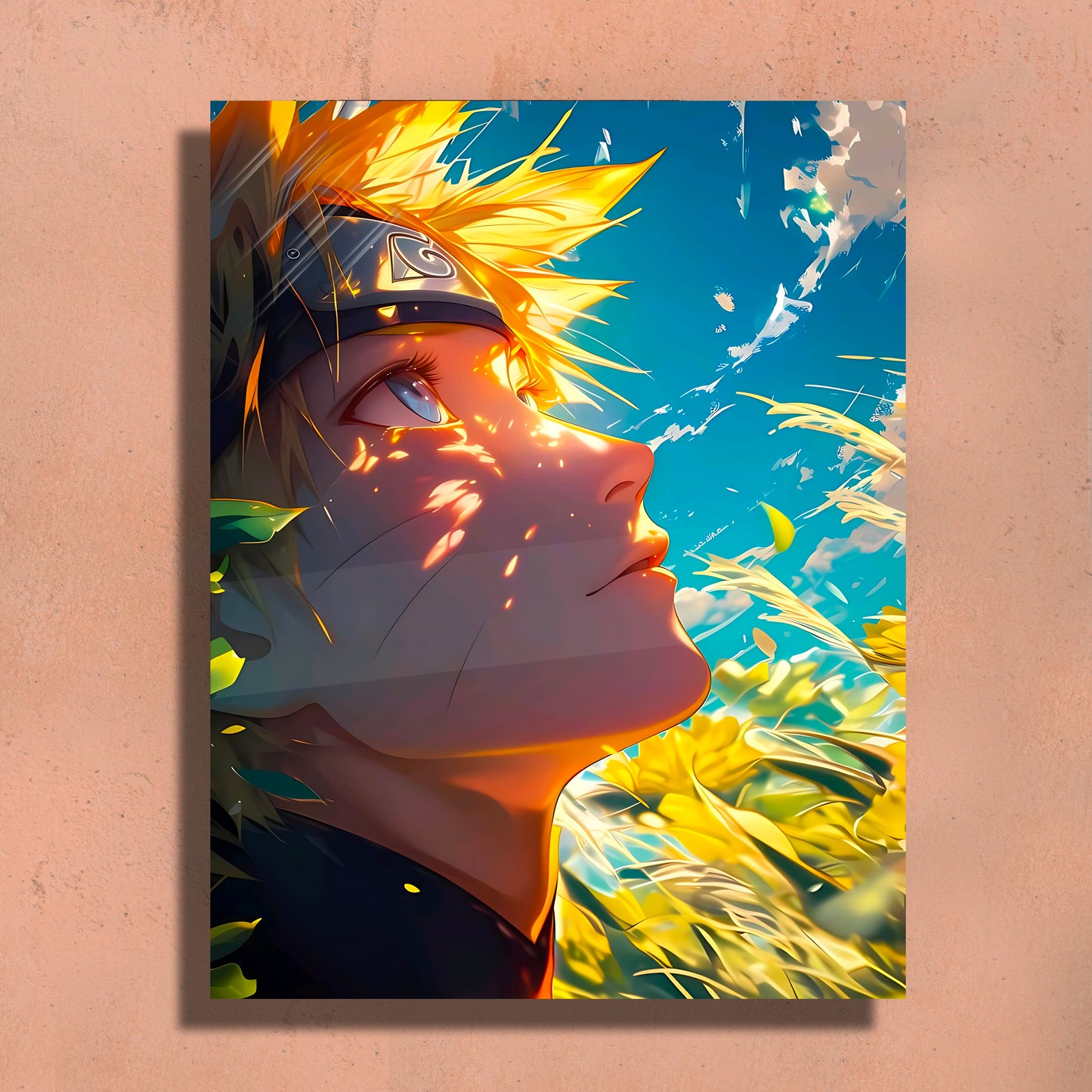 Naruto Metal Art Print β Premium Wall Decor