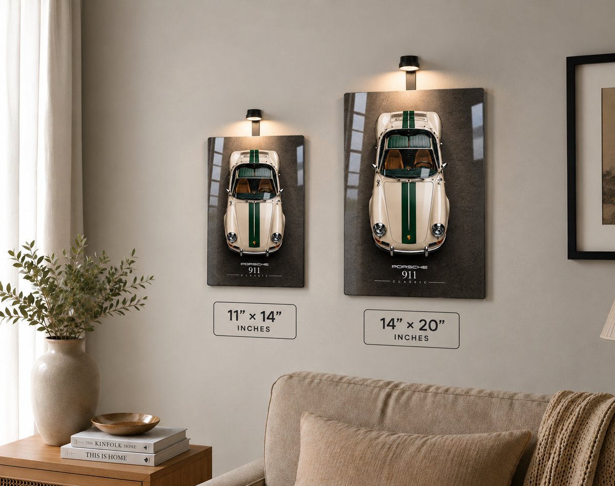 Classic Car Metal Wall Art