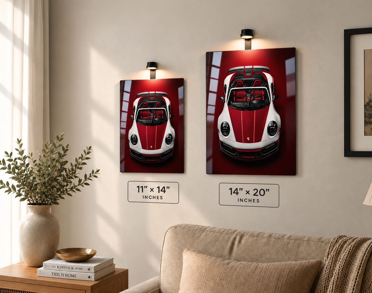 Classic Car Metal Wall Art - 2