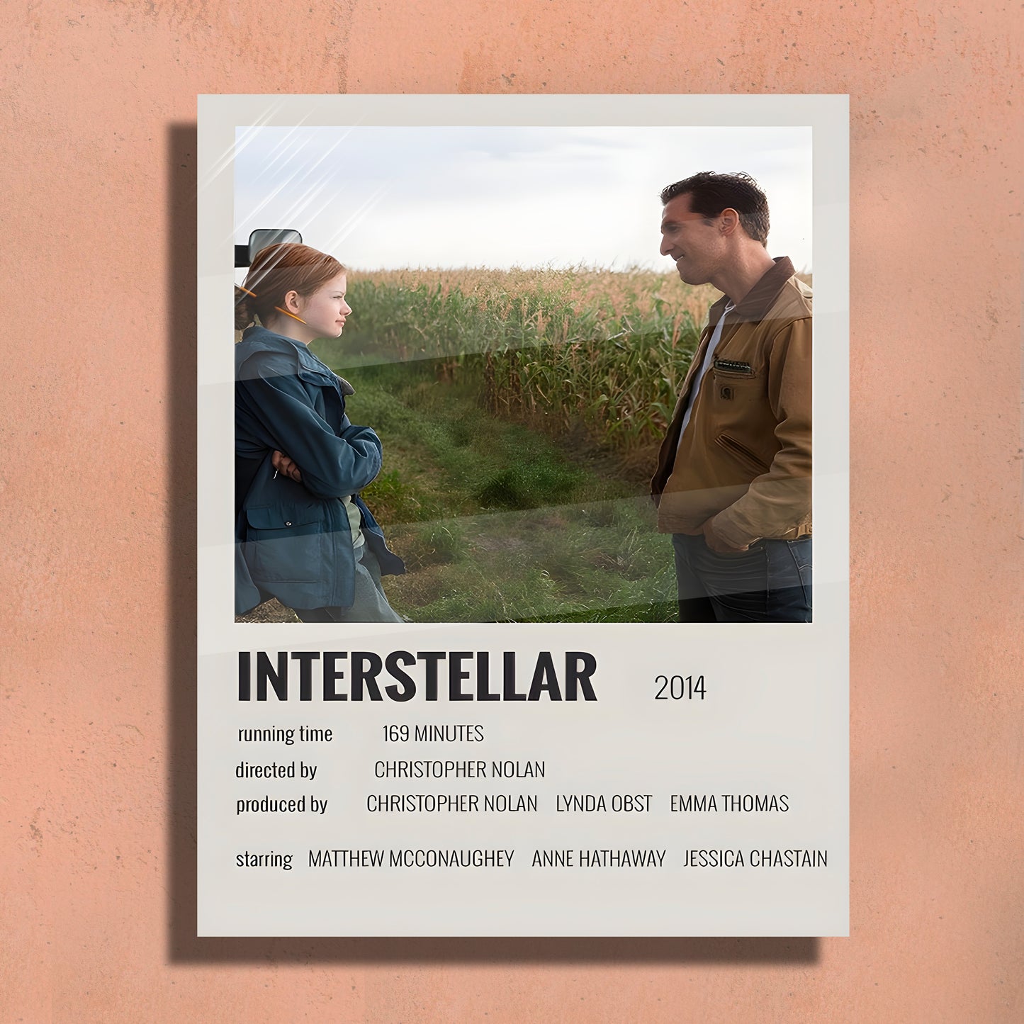 Interstellar - Metal Art Print – 12x18" Premium Wall Decor