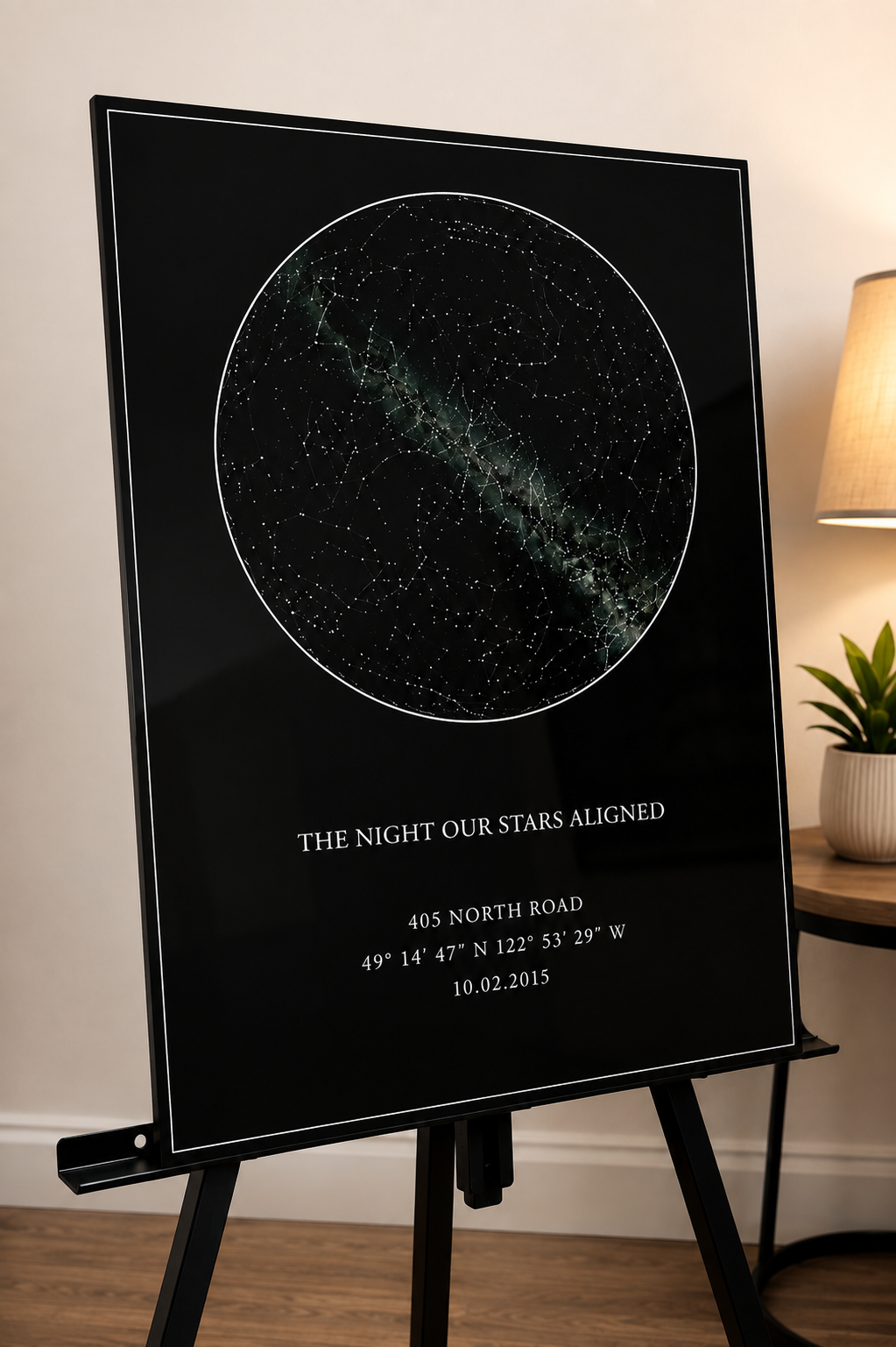 Personalized Star Map - The Night Our Stars Aligned